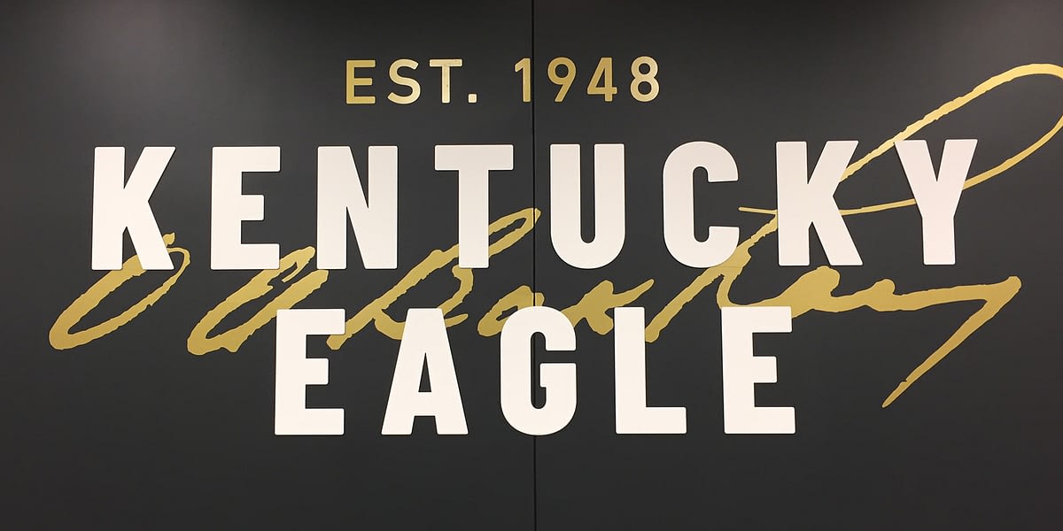 Kentucky Eagle indoor signage