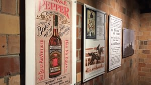 old pepper whiskey wall poster