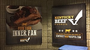 Kentucky beef council signage