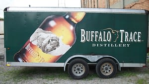Buffalo Trace Distillery trailer wrap