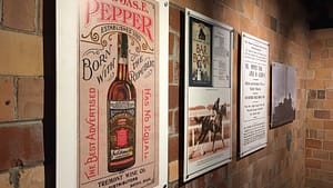 old pepper whiskey wall poster