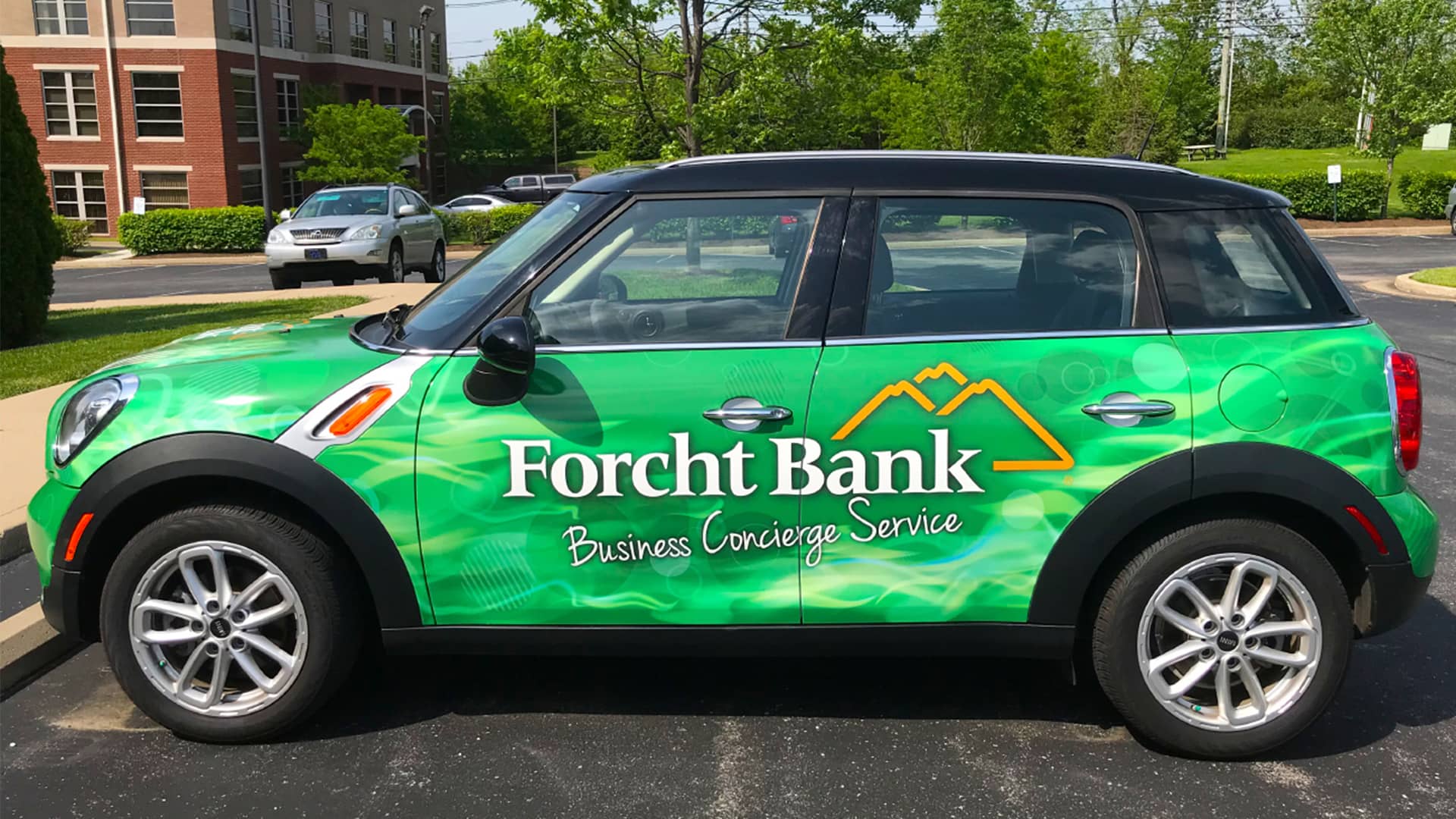 Forcht Bank vehicle wrap